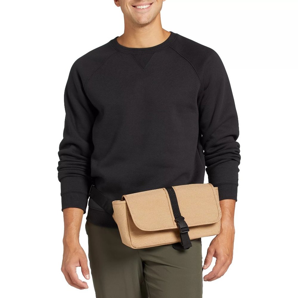 NWT DSG X Twitch + Allison Men's Utility Sling Bag in black